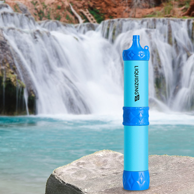 Outdoor 4 Stage 1000 Liter Water Filter Emergency Straw Emergency Water Pouches For Survival Camping Hiking