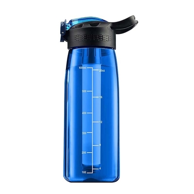 1500L CE Camping Filter Bottle 210 Gram Hollow Fiber Activated Carbon