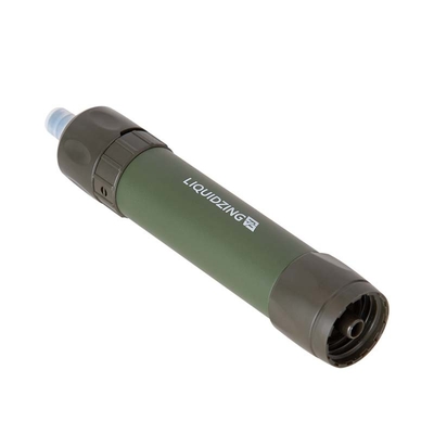 CE Outdoor Water Filter Straw For Camping  Green 0.12 LBS