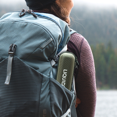LIQUIDZING Water Filter Portable Carry Case With Nylon Webbing Handle