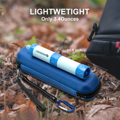 Survival Emergency Water Purifier Case Nylon For Filter Straw