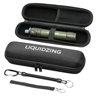 Heat Compression Hard Carrying Case Compatible With Steel For Water Filter Storage