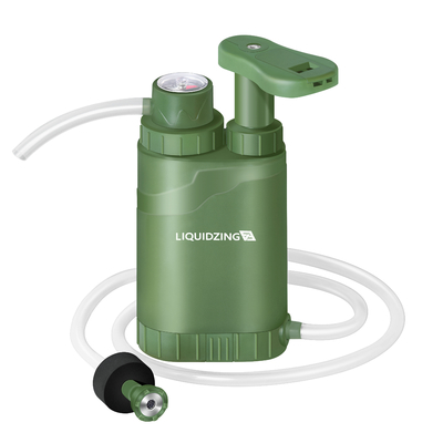 ABS Vessel River Backpacking Water Filter Pump Kit Portable Back Wash