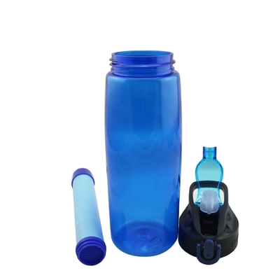 1.5L 2 Stage Sports Bottle With Filter Integrated 550ml/Min