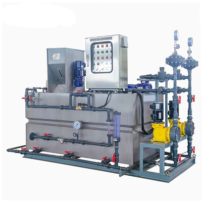 Plywood Case Chemical Sewage Treatment Plant Polymer Mixing 1-16m3/H