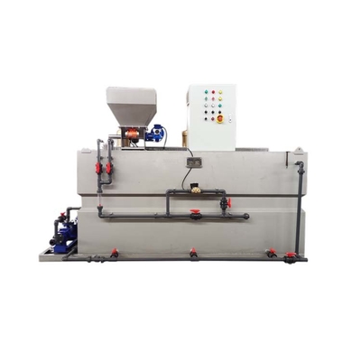 500 L/H Automatic Dosing Unit 100Kg For Water Treatment Chemical Sewage Treatment Plant