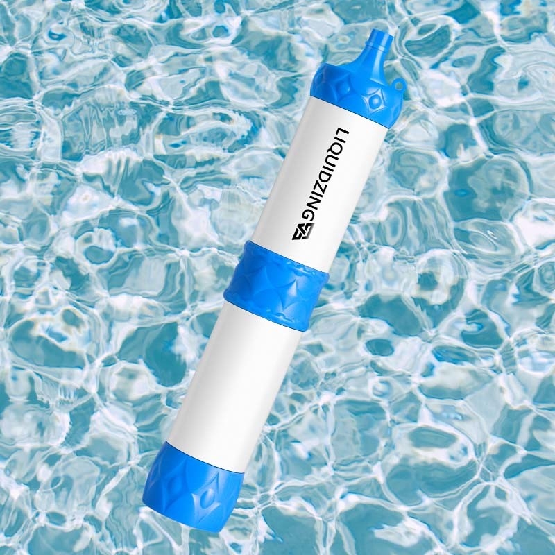 Survival Straw Emergency Water Filter Personal Purifier Portable Filtration Outdoor Camping Backpack Gear