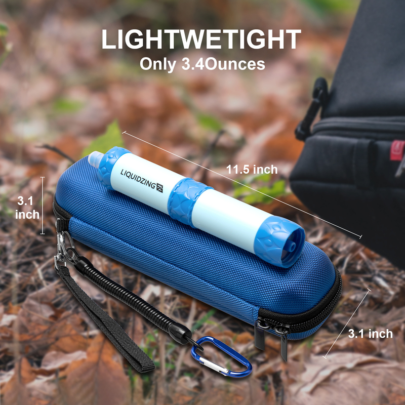 Survival Emergency Water Purifier Case Nylon For Filter Straw