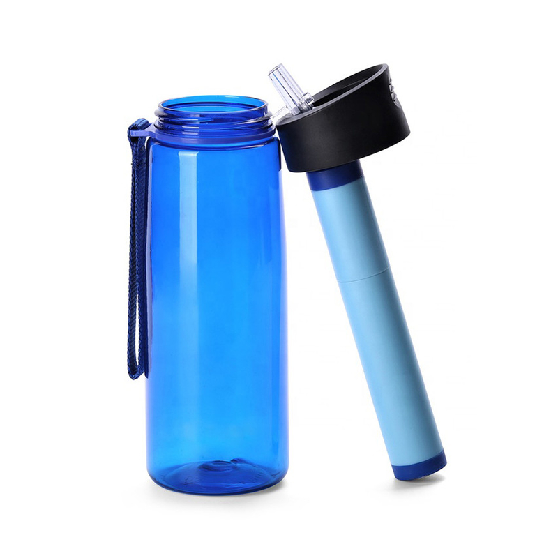 LIQUIDZING 0.02μM Outdoor Sports Drinking Water Bottle 550ml/Min